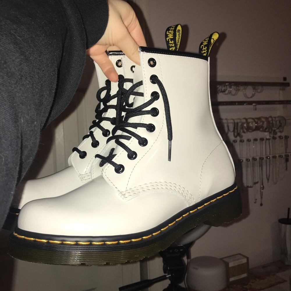 White Doc Martens
